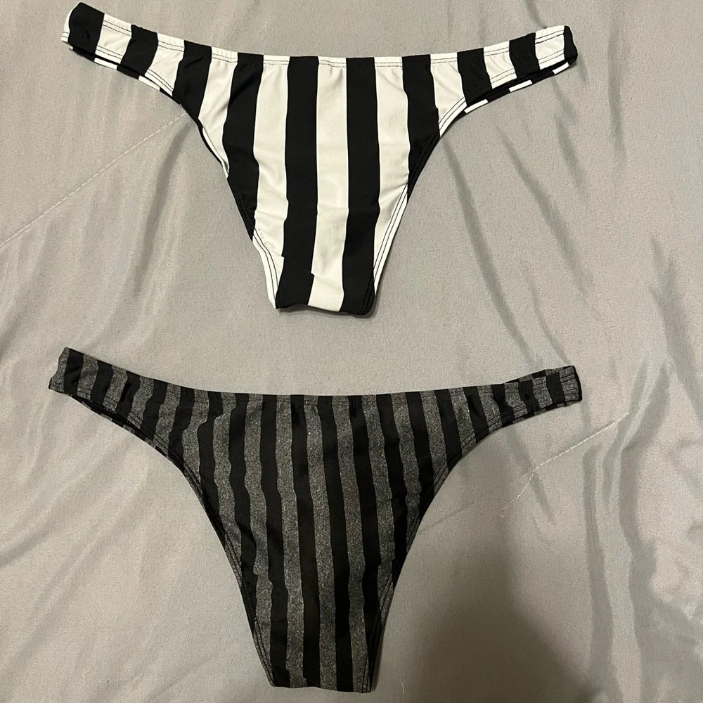 Men’s Striped Briefs - 2 Pack - Picture 5 of 5